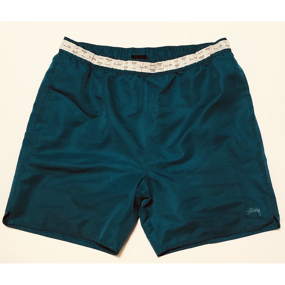 Stussy Mens - Stock Water Shorts-‎ Teal Or Green Blue Color Fast Shipping